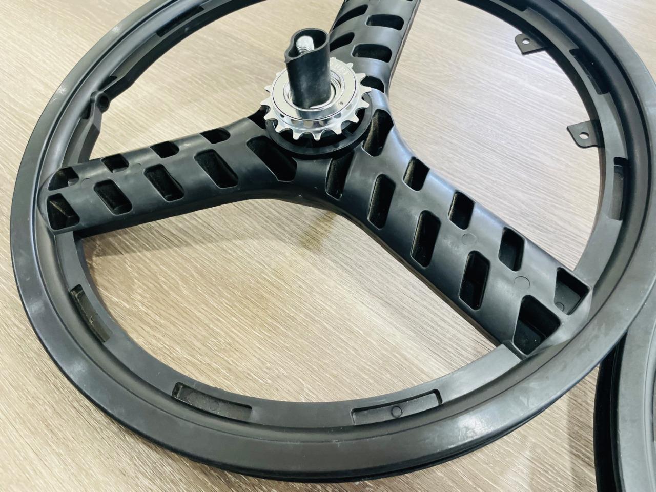 Pair of 20" Bicycle Mag Wheels Set 3 SPOKE BLACK FOR GT DYNO HARO any BMX BIKE