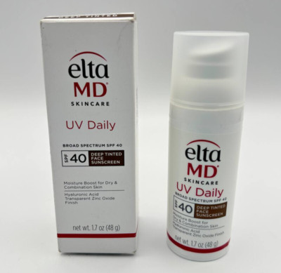 EltaMD UV Daily SPF 40 Deep Tinted Face Sunscreen - 1.7 oz