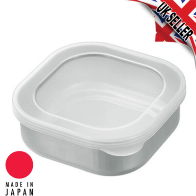 10 cm Edelstahl Lebensmittel Aufbewahrung Behälter Deckel Mittagessen Gemüse Obst Kimchi Gefrierschrank