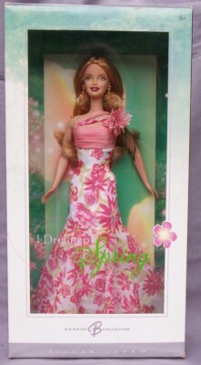 Barbie I DREAM OF SPRING Saison Frühling Blumen 2005 Mattel J0935 Puppe NRFB 