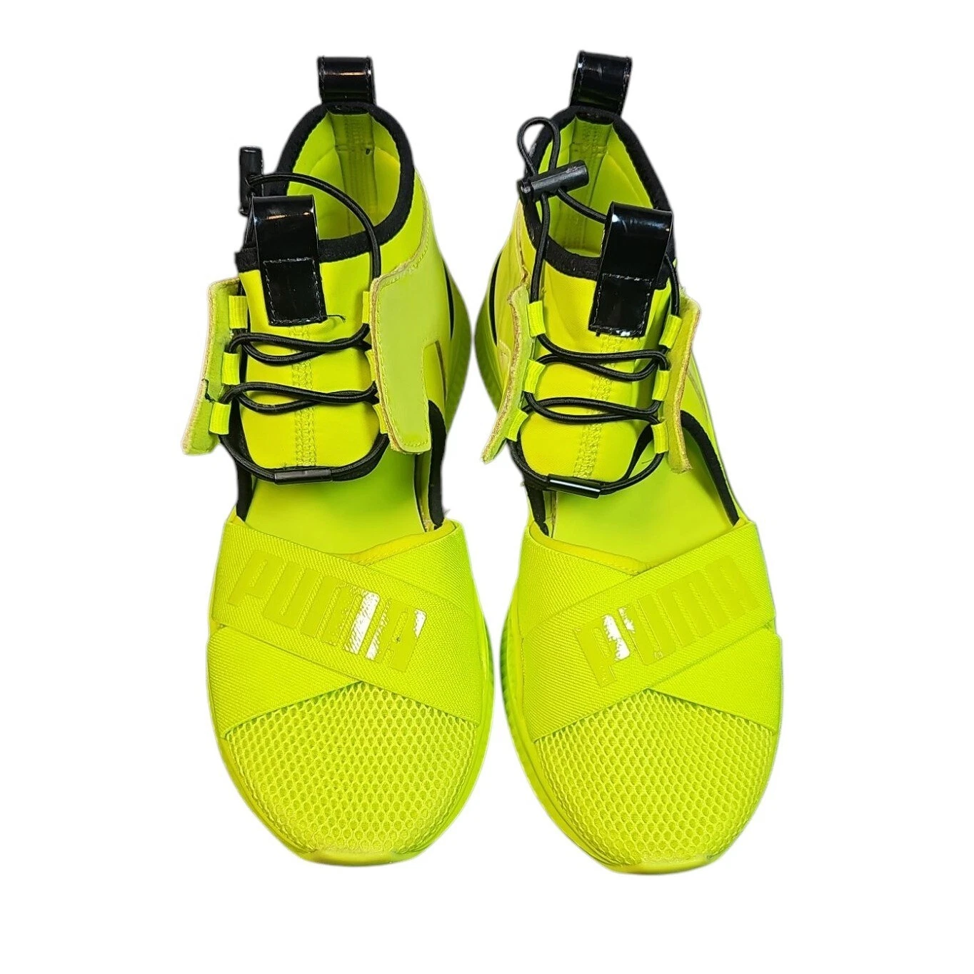 Puma Fenty by Rihanna sandalo sneakers giallo lime con coulisse taglia 8 5 raro