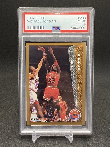 1992 Fleer Michael Jordan #238 Mint PSA 9 Chicago Bulls