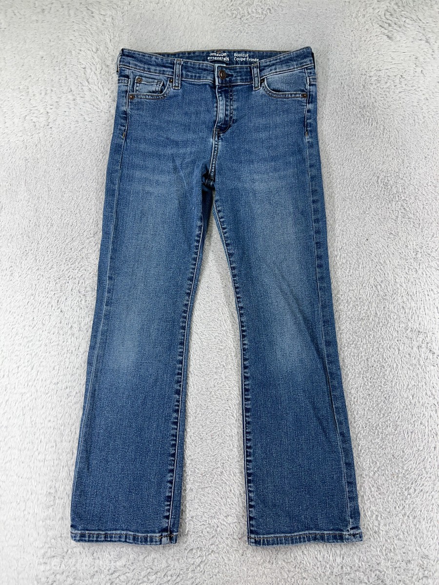 Rise Bootcut Amazon Women's Bootcut Jeans Amazon Essentials