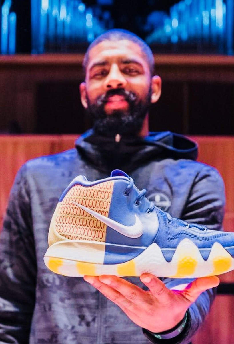 Nike Kyrie 4 PE IV London PURPLE SLATE/LEMON WASH-MULTI