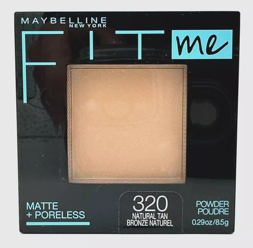 Maybelline FITME Face Powder #320 Natural Tan Color Soft-Matte Finish NEW - Picture 2 of 3