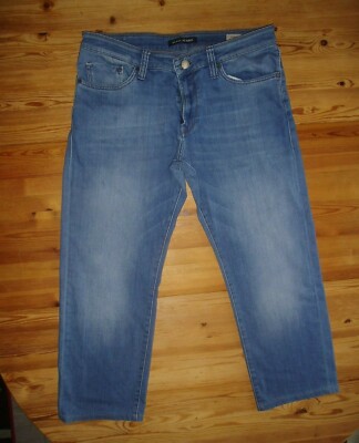 Mavi Jeans Men Herren W 34 L 32 Stretch blue bleached
