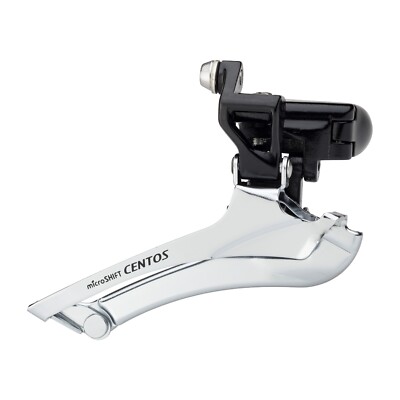 Microshift FD-R552F Centos 10 fach Doppel Unterrohr Front Mech Löten auf Shimano
