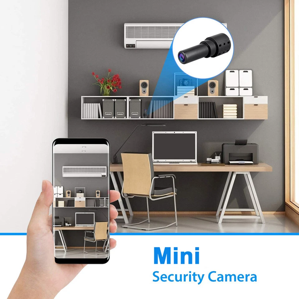 Camaras Espias Con Audio y Video WiFi Inalambricas Oculta De Seguridad Para Casa - Image 3 of 4