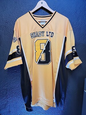 【希少】Shady Limited XL Vtg Eminem Shady World Tour Ltd Limited Edition Jersey Shirt