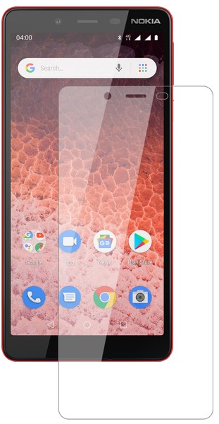 Schutzfolie FüR Nokia 1 Plus Anti-Shock Klar 9H Display Folie Dipos Glass-image