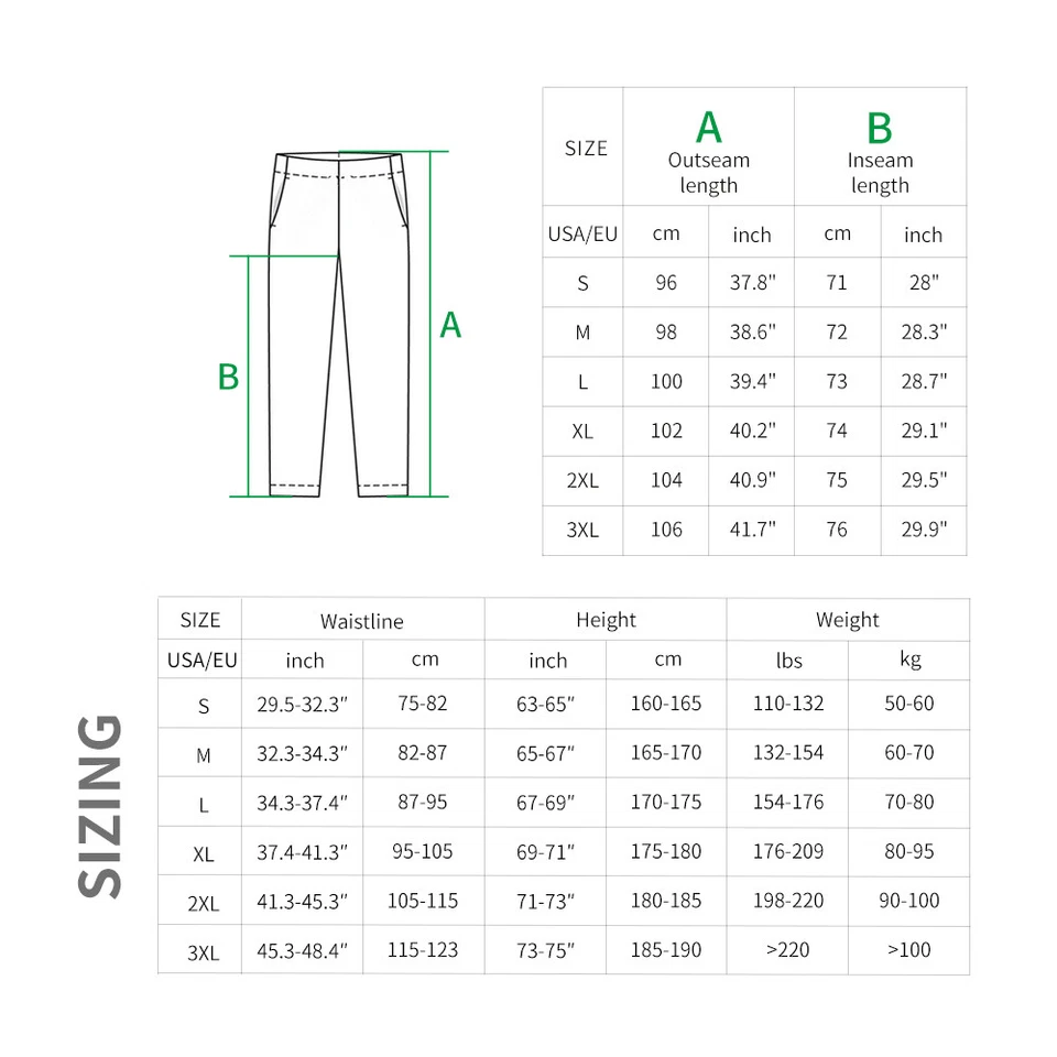 Pantalones largos térmicos a prueba de viento WOSAWE para hombre de invierno para ciclismo Foto 2 de 4