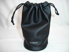 SONY LENS Pouch Travel Soft Carry BAG Case CM2 - Medium size 6" x 3.5"