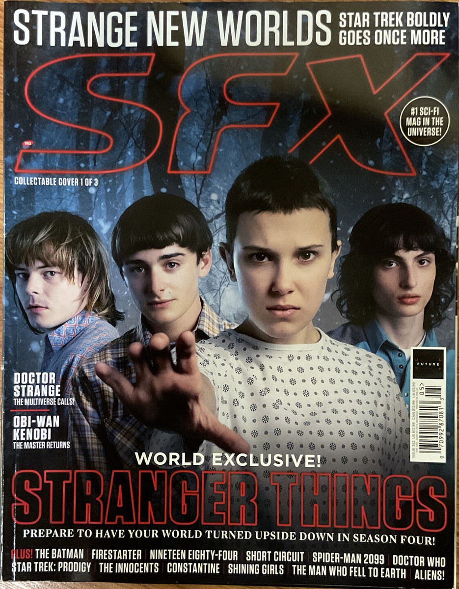 SFX UK magazine issue 352 May 2022 World Exclusive! Stranger
