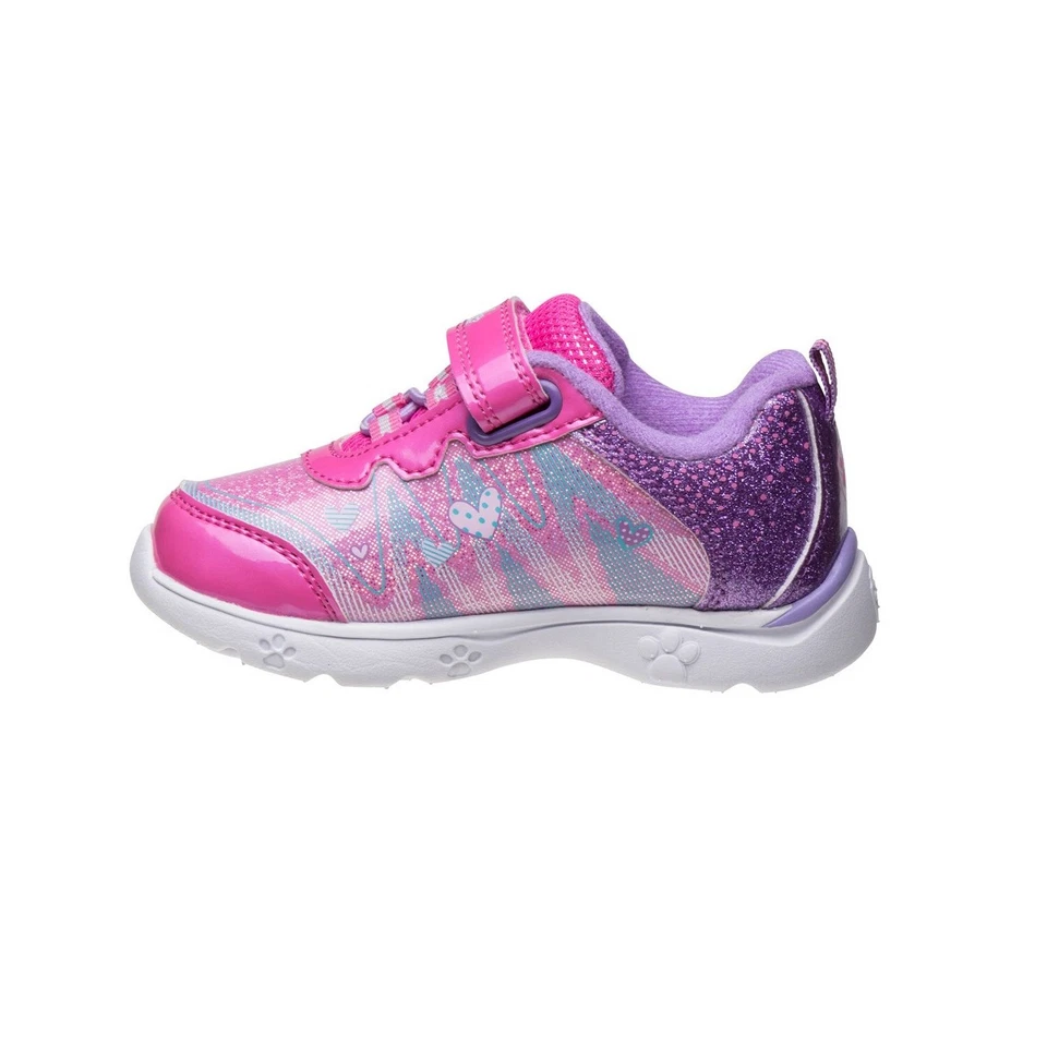 Paw Patrol Toddler Girls' Stay-Put "Light Up" Sneakers (Size 8T) - Image 4 of 4