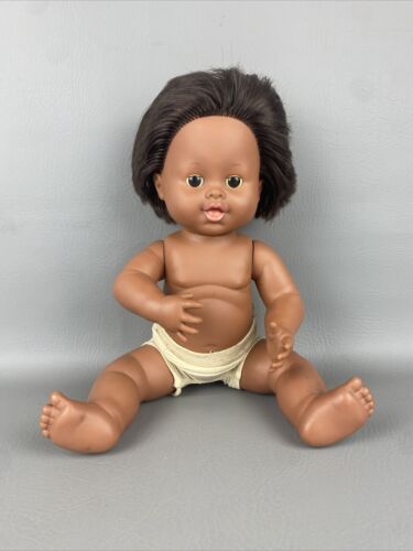 VTG 1989 Ideal 17" Rub A Dub Dolly 1989 African American Doll