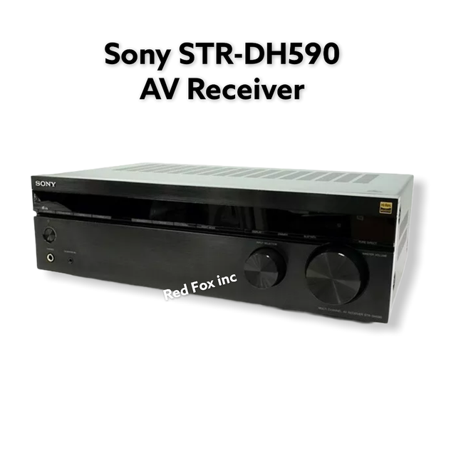 Sony STRDH590 5.2Channel A/V Receiver with 4K Ultra HD & Bluetooth in