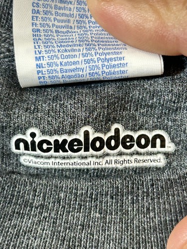 Nickelodeon Teenage Mutant Ninja Turtles COWABUNGA Sweatshirt Gay & Neon Sz XL - Picture 4 of 9