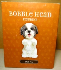 Dog Breed Store~Shih Tzu Bobble Head Figurine Ceramic/ Resin NEW!!