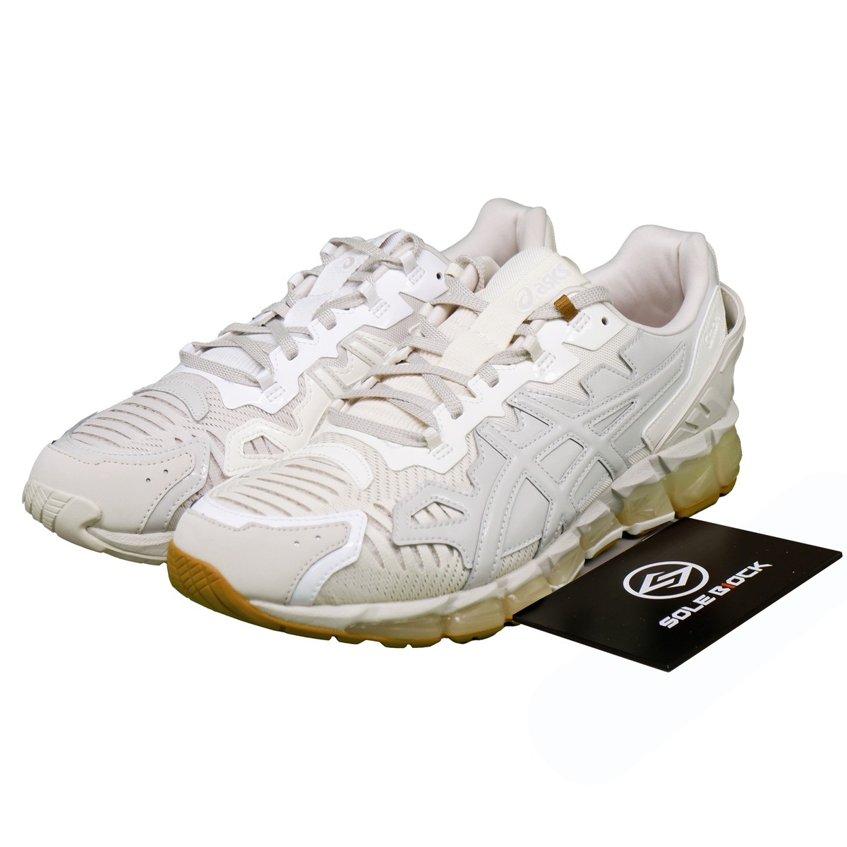 靴 ASICS Gel-Quantum 360 6 GmbH ASICS GmbH x Gel Quantum 360 6 Ivory Smoke Grey 1201A099-750 | eBay