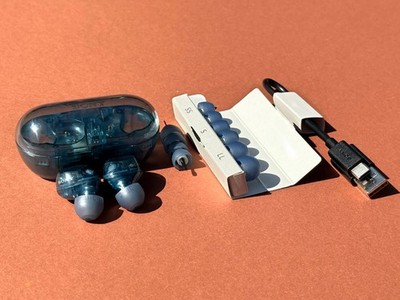 SONY WF-C710N Noise Cancelling Wireless Earbuds - Glass Blue #OB
