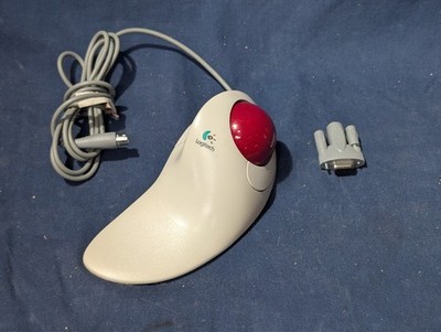 Logitech T-CJ12 Trackman Marble FX Computer Mouse 804251-0000 W/Connector