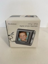 Brookstone Picture Book Mini Digital Photo Keychain With 1.5 Screen