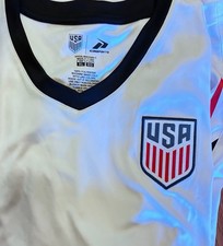 U.S. Soccer Federation USMNT Adult Game Day Soccer Poly Shirt Jersey T-Shirt L
