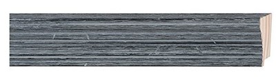 Picture Frame Moulding (Wood) 100Ft Bundle - Rustic Color Finish - 2.25'' Width -