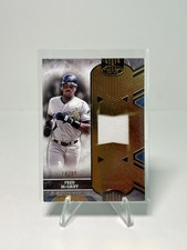 FRED MCGRIFF 2025 TOPPS TIER ONE LEGEND GAME USED PATCH /99 #T1LR-FM Devil Rays