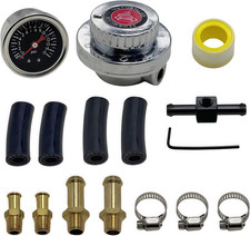Universal Manual Adjustable 1-5 Psi Fuel Pressure Regulator Carburetor Carb Fuel