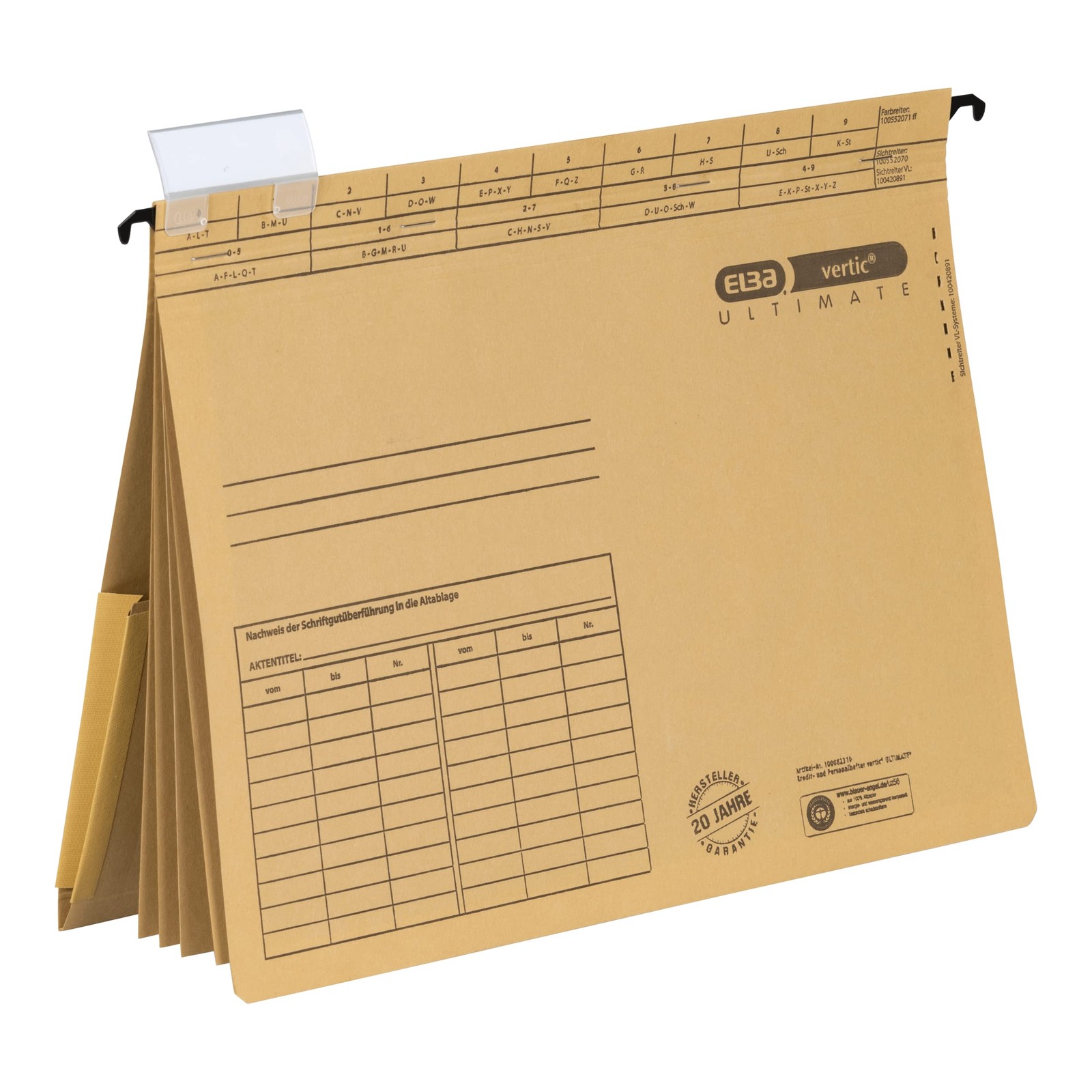 Elba A4 Credit Card Personal File with 4 Car Files Brown Pack of 5 5er Pack Cred 12790₽