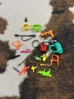 Vintage TMNT Weapons Accessories Only Lot Teenage Mutant Ninja Turtles