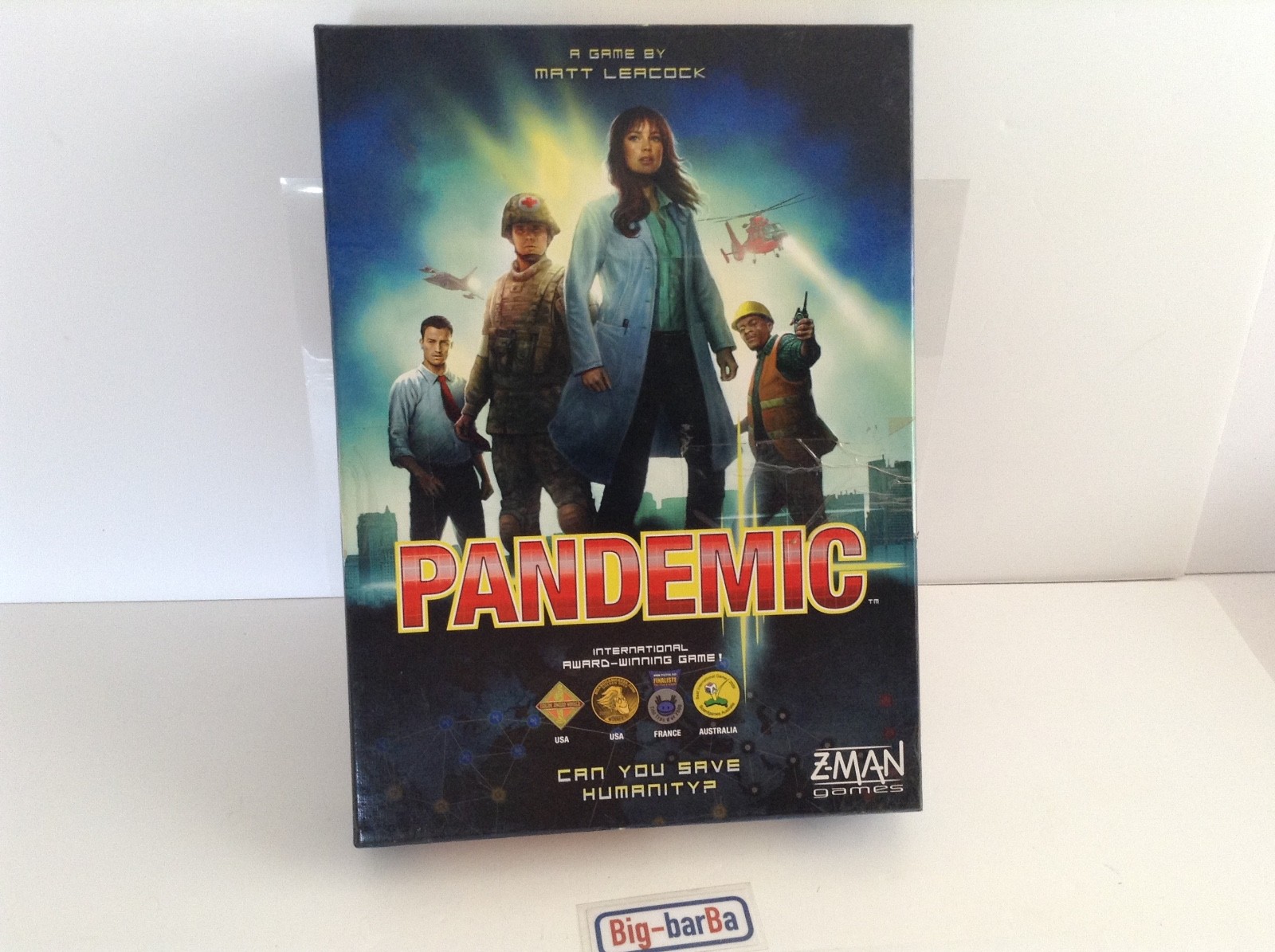 🔥Lot vintage🚗 PANDEMIC GIOCO DA TAVOLO Z-MAN GAMES 🔥SALDI 🏄♂️💥