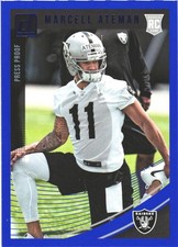 2018 Donruss Press Proof Blue #395 Marcell Ateman Oakland Raiders Rookie