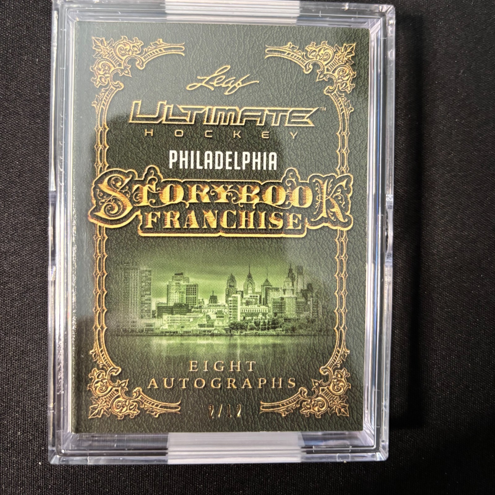 2023 Leaf Ultimate Storybook Franchise 8 Auto Booklet Lindros Clarke Flyers HOF