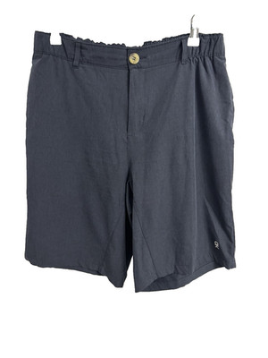Little Donkey Andy Men's L Navy Power Dry Athleisure Active Workout Gym Shorts