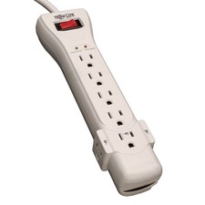 Tripplite 7 Outlet Surge Protector 7ft Cord 2160 SUPER7B UPC 037332175168