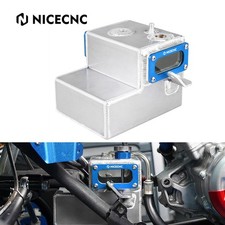 Transparent Window Oil Cooler Reservoir Tank For Yamaha Raptor 700 YFM700R 2013+