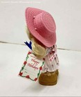 Furskins Brown Pink Floral Hattie Plush Bear Collectible Toy 1986 Wendy's — photo 2