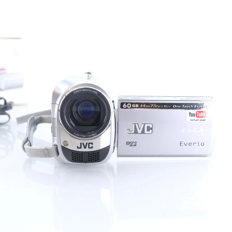 JVC Everio GZ-MG630 Digital Camcorder 60GB HDD 35x Optical Zoom CCD Handycam PAL - Image 2 of 4