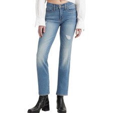 New Levi's 314 Shaping Straight Women's Jeans - Medium Wash - Multiple Sizes
