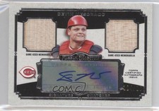 2013 Museum Collection Signature Swatches Dual Relics Devin Mesoraco Auto 1u6