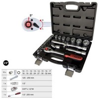 SteckschlüSselsatz KS Tools 911.0620 Chrom-Vanadium-Stahl