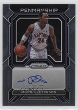 2022-23 Panini Prizm Penmanship Morris Peterson #PNM-MPE Auto 0c3