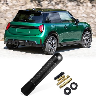 4.7'' Aerial For Mini Cooper AM /FM Radio Signal Antenna Stubby Bee Sting Carbon