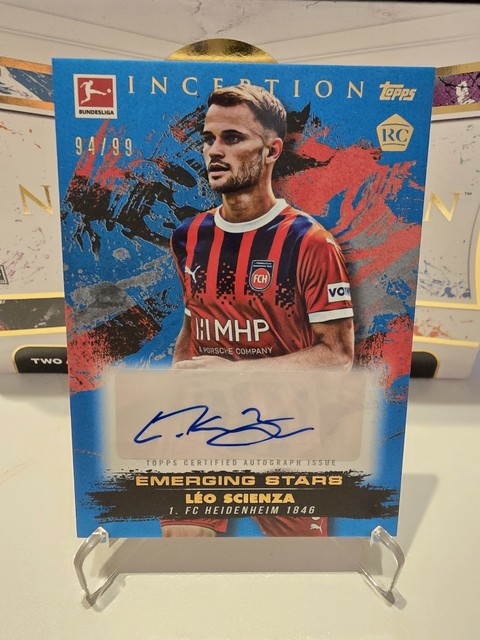 2024-25 Topps Inception Bundesliga - Leo Scienza RC Auto /99