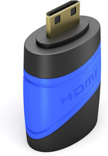 – Adattatore Mini-Hdmi, Compatibile Con (1.4/2.0/2.0A/B, Presa HDMI Su Spina Min