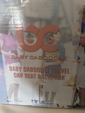 Baby Caboodle Baby Car Seat Travel Bag, Large Black