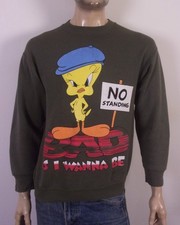 vintage 90s Looney Tunes Freeze Tweety Sweatshirt 1996 USA sz M