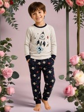 New Boys space rocket 2pc Pajama Set Boys size 8